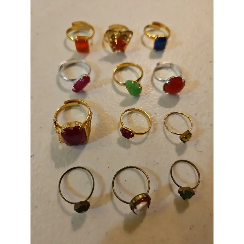Vintage Gum Ball Machine Toy Rings